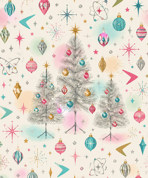 Aluminum Christmas Tree blanket, full design