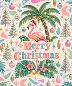 Merry Christmas blanket, full design
