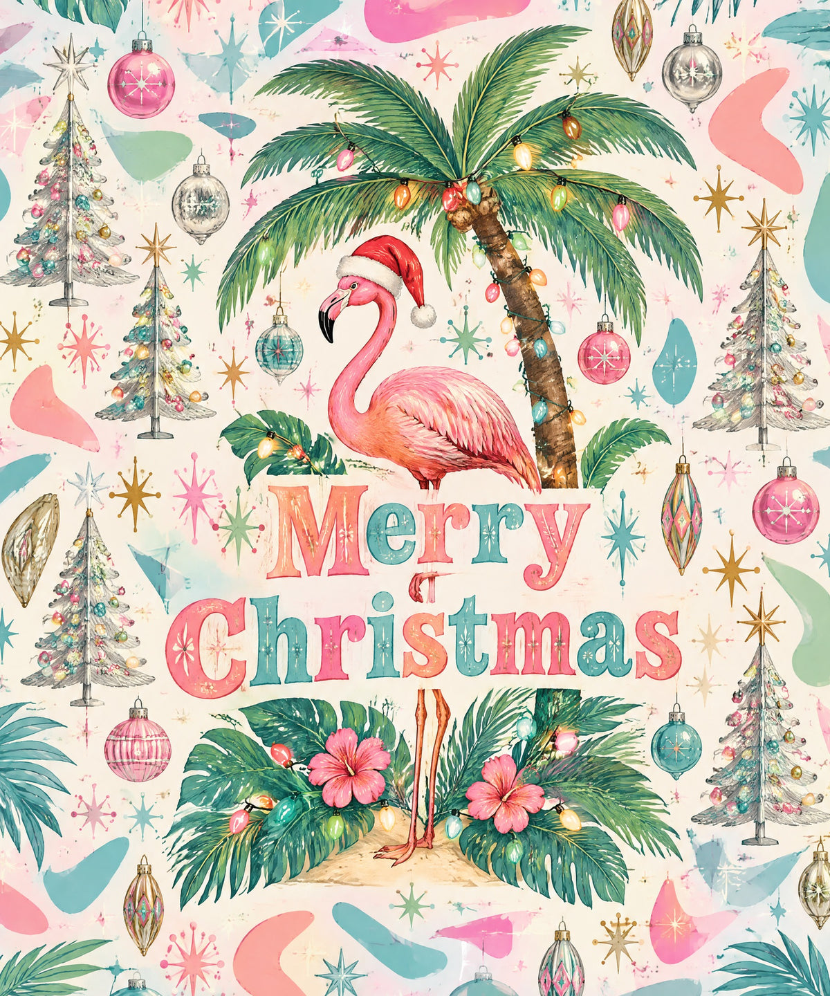 Merry Christmas blanket, full design