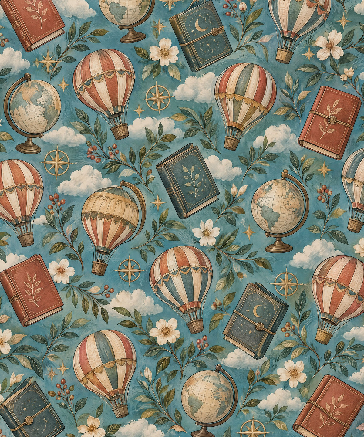 The Balloon Journal blanket, full design