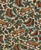 Skates and Sleds blanket, full design