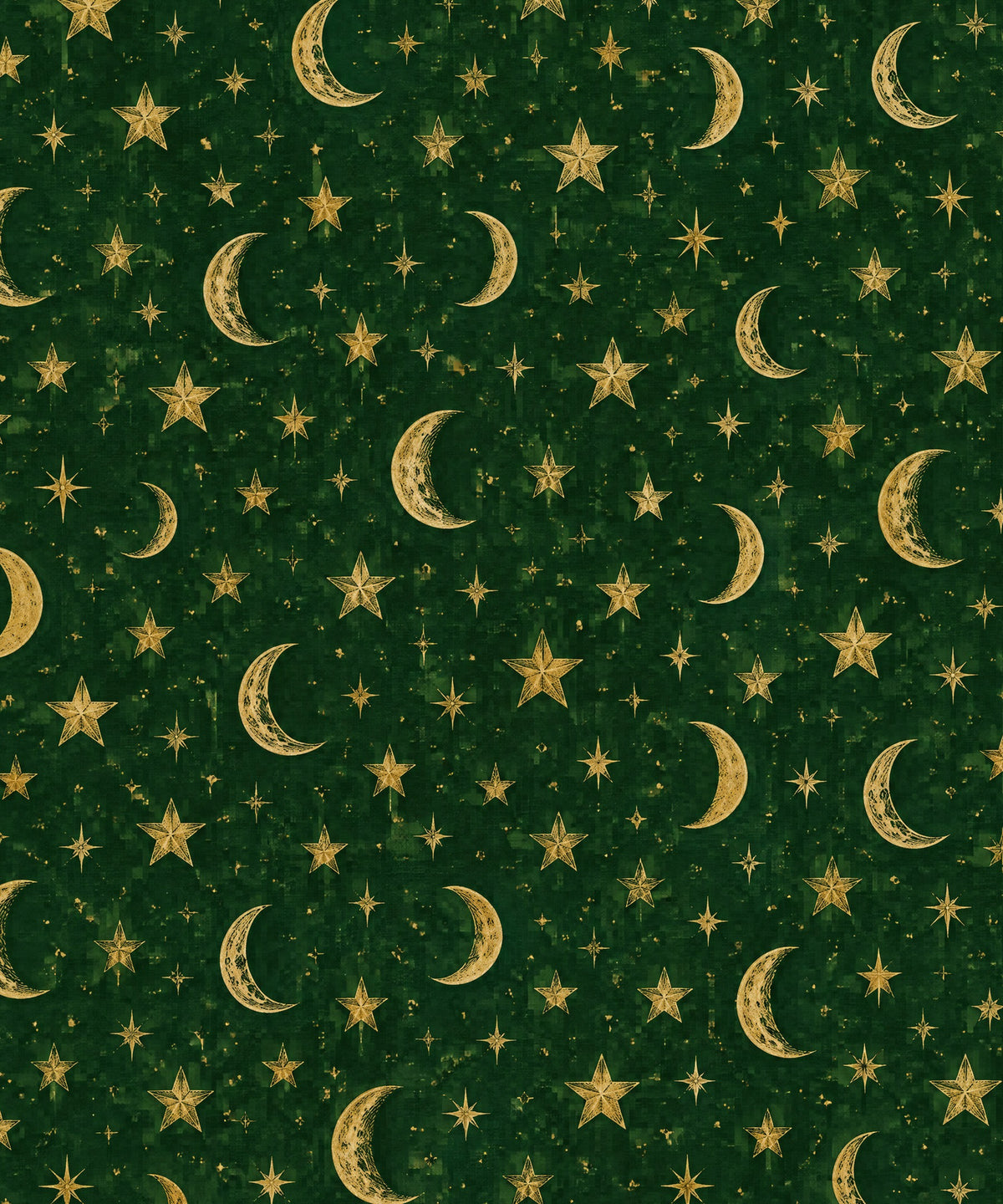 Golden Winter Sky blanket, full design