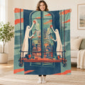 The Moonlight Window Cleaner blanket, held open