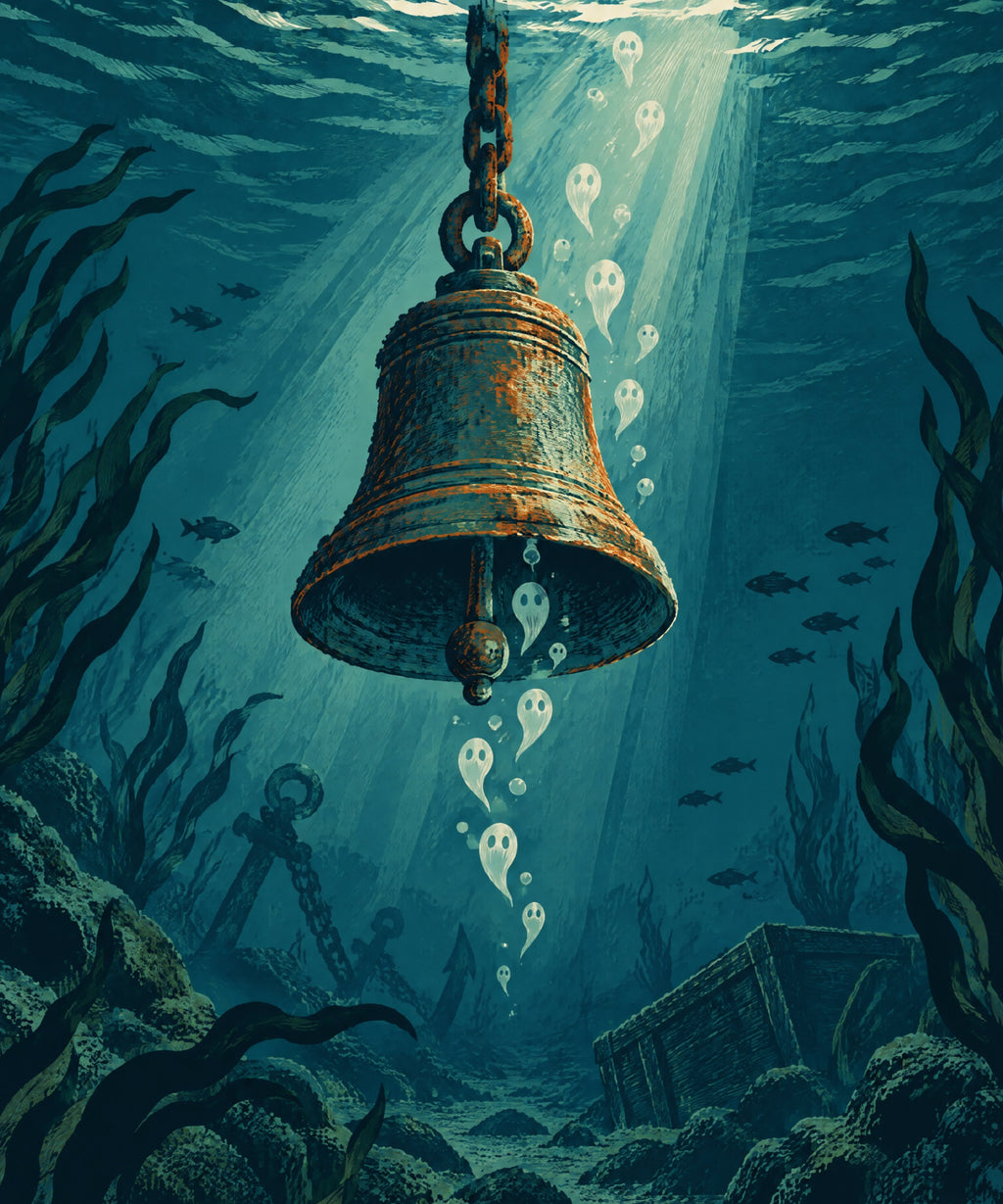 The Bell Below blanket, full design