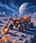 The Halloween Rover blanket, full design