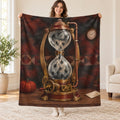 The Hourglass Engine blanket, held open