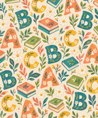 Little Letter Garden blanket, full design