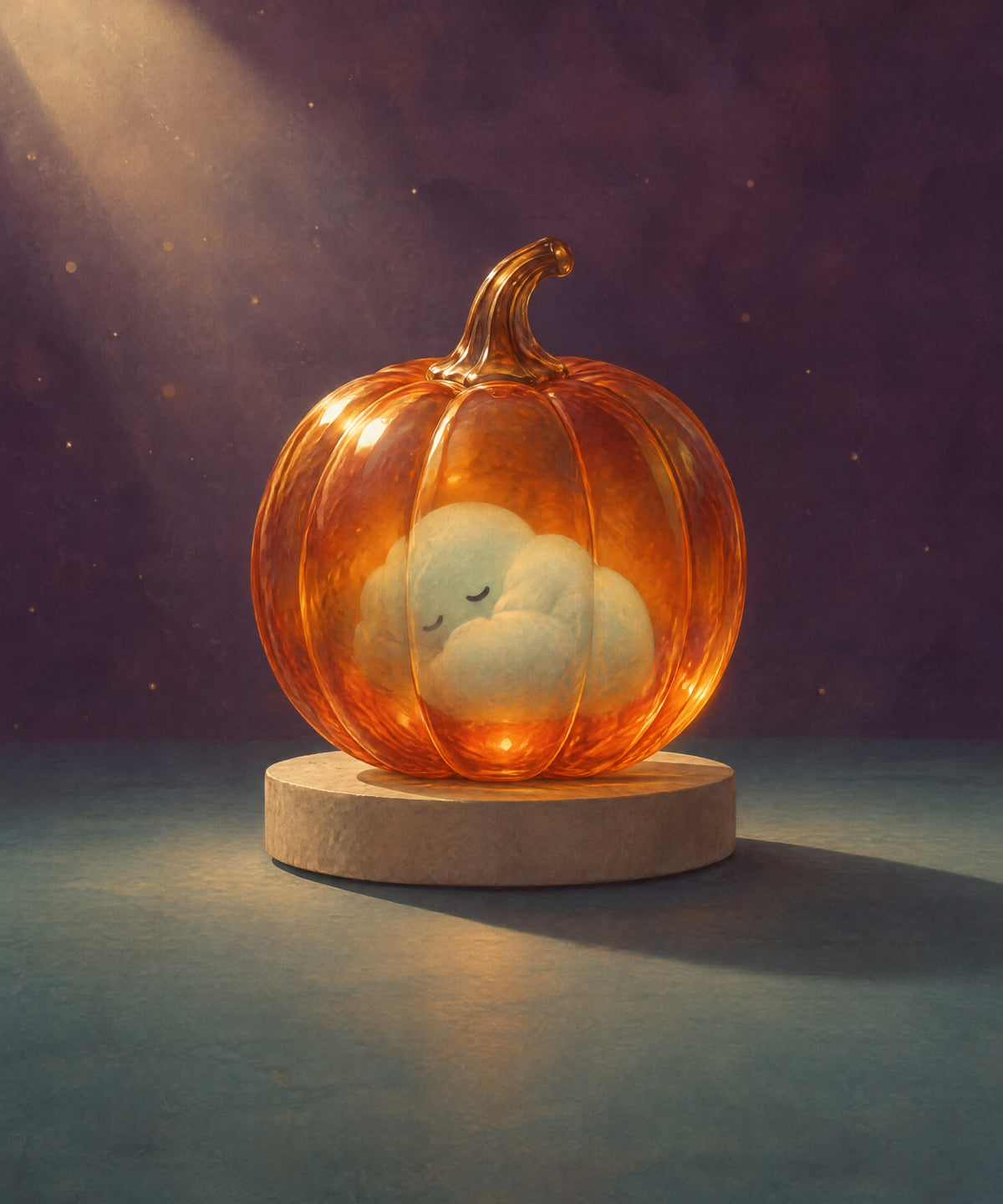 The Glass Pumpkin Relic blanket, full design
