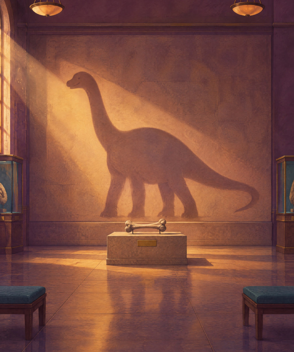 The Dinosaur Shadow blanket, full design
