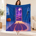 The Door with No Other Side blanket, held open