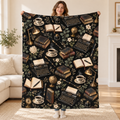The Golden Typewriter blanket, held open