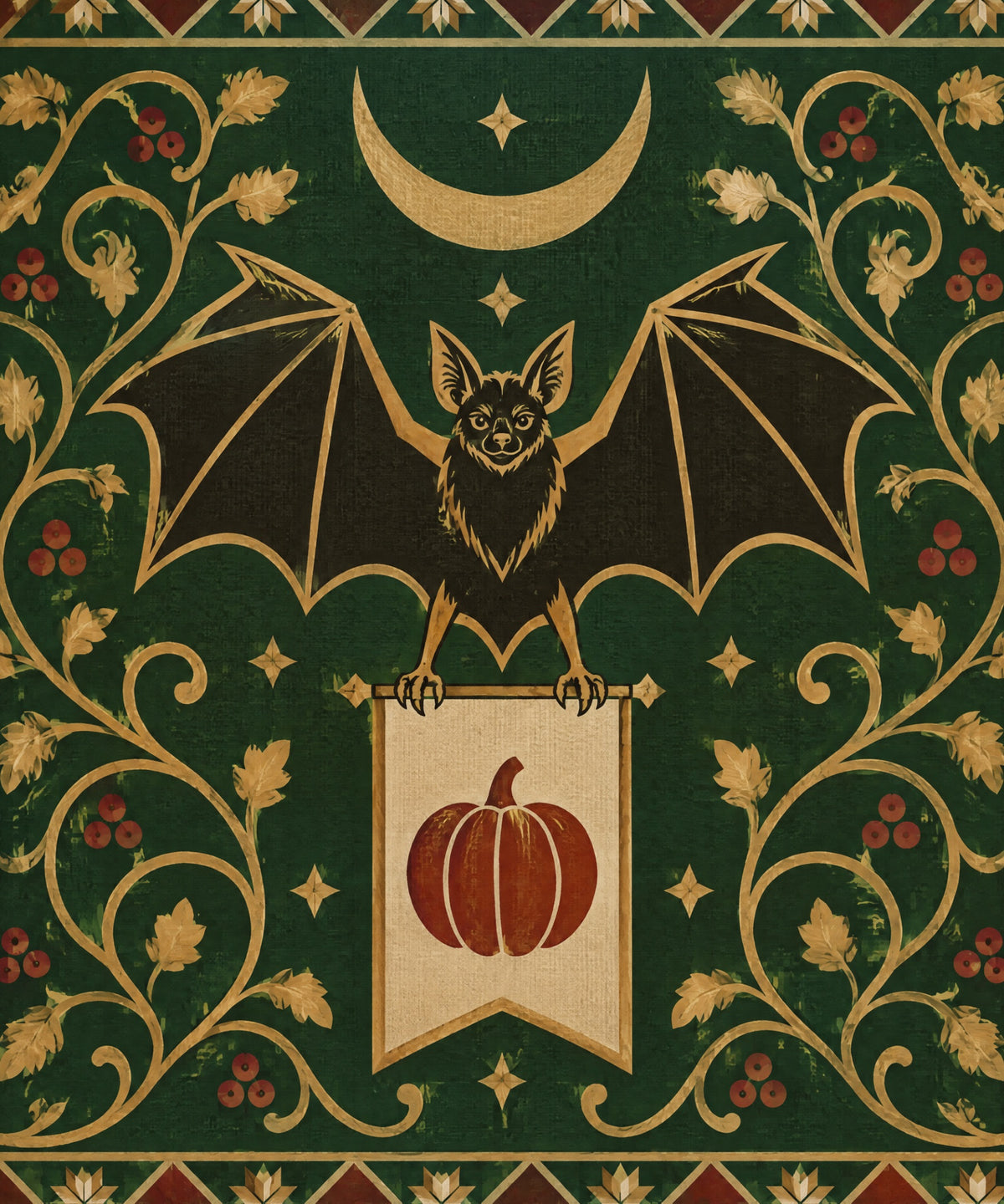 The Bat Standard blanket, full design