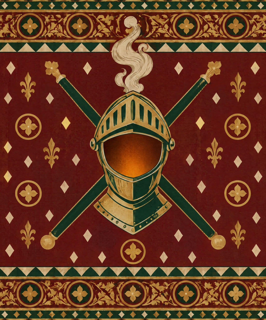 The Helm of October blanket, full design