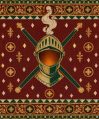 The Helm of October blanket, full design