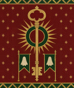 The Key and the Eclipse blanket, full design