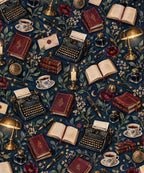 The Midnight Manuscript blanket, full design