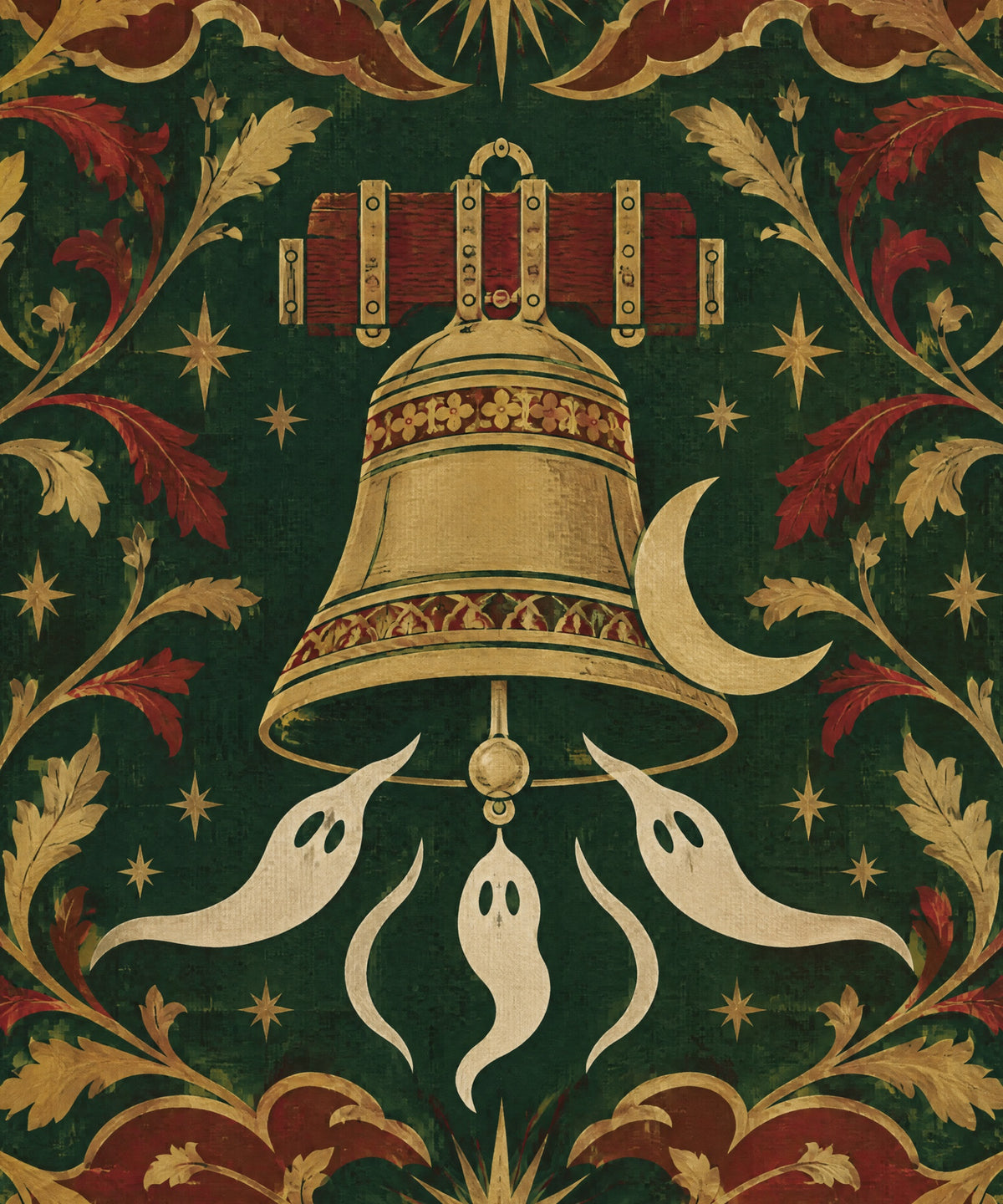 The Midnight Bell blanket, full design
