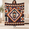 Lantern Courthouse Steps blanket, held open