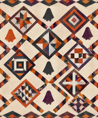 Ghost Chain Quilt blanket, full design