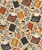 The Modern Essayist blanket, full design
