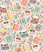 Tiny Writing Club blanket, full design