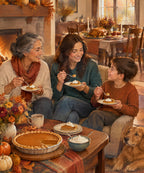 Fireside Dessert blanket, full design