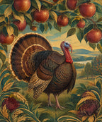 Apple Branch Orchard blanket, full design