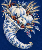 Ceramic Cornucopia blanket, full design