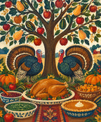 Tree of Plenty blanket, full design