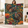 Two S-Shaped Paths blanket, held open