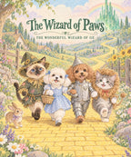 The Wizard of Paws - Maltese blanket, full design