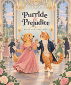 Purride & Prejudice - Golden Retriever blanket, full design