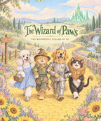 The Wizard of Paws - Standard Poodle blanket, full design