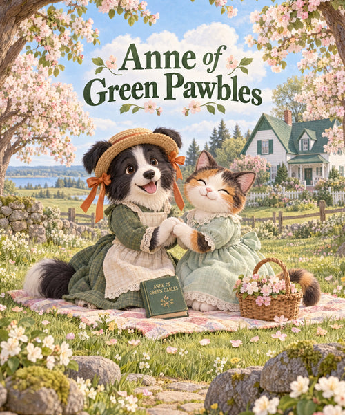Anne of Green Pawbles - Border Collie blanket, full design