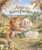 Anne of Green Pawbles - British Longhair cat blanket, full design