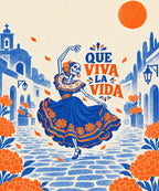 Que Viva la Vida blanket, full design