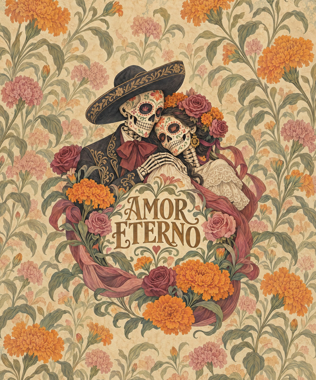 Amor Eterno blanket, full design