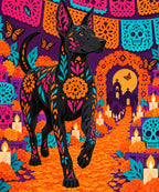 Paper Flower Xolo blanket, full design