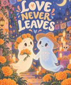 Love Never Leaves blanket, full design