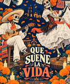 Que Suene la Vida blanket, full design