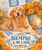 Siempre a Mi Lado blanket, full design