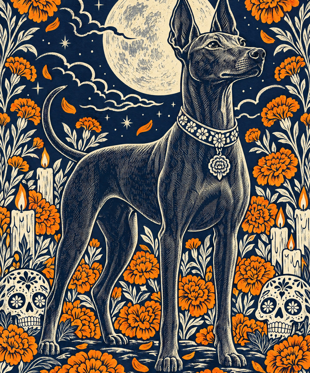 Moonlit Xolo blanket, full design