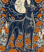 Moonlit Xolo blanket, full design