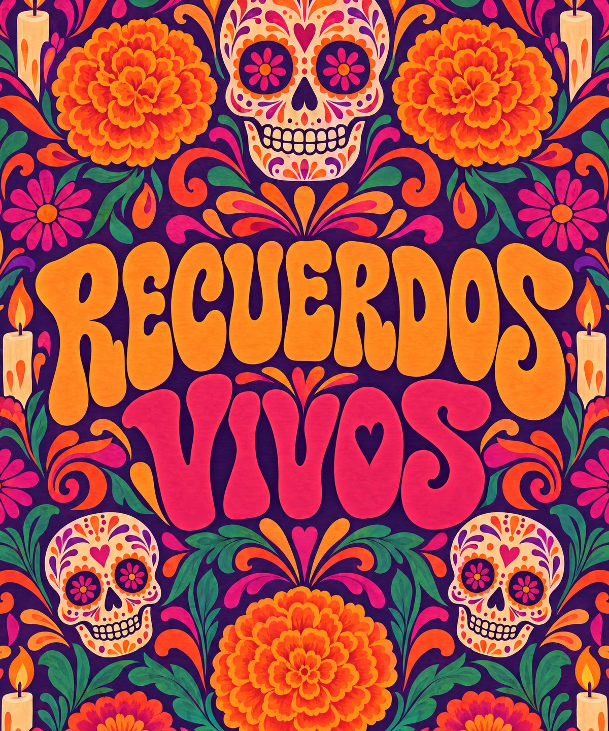 Recuerdos Vivos blanket, full design