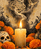 Candle Smoke blanket, full design