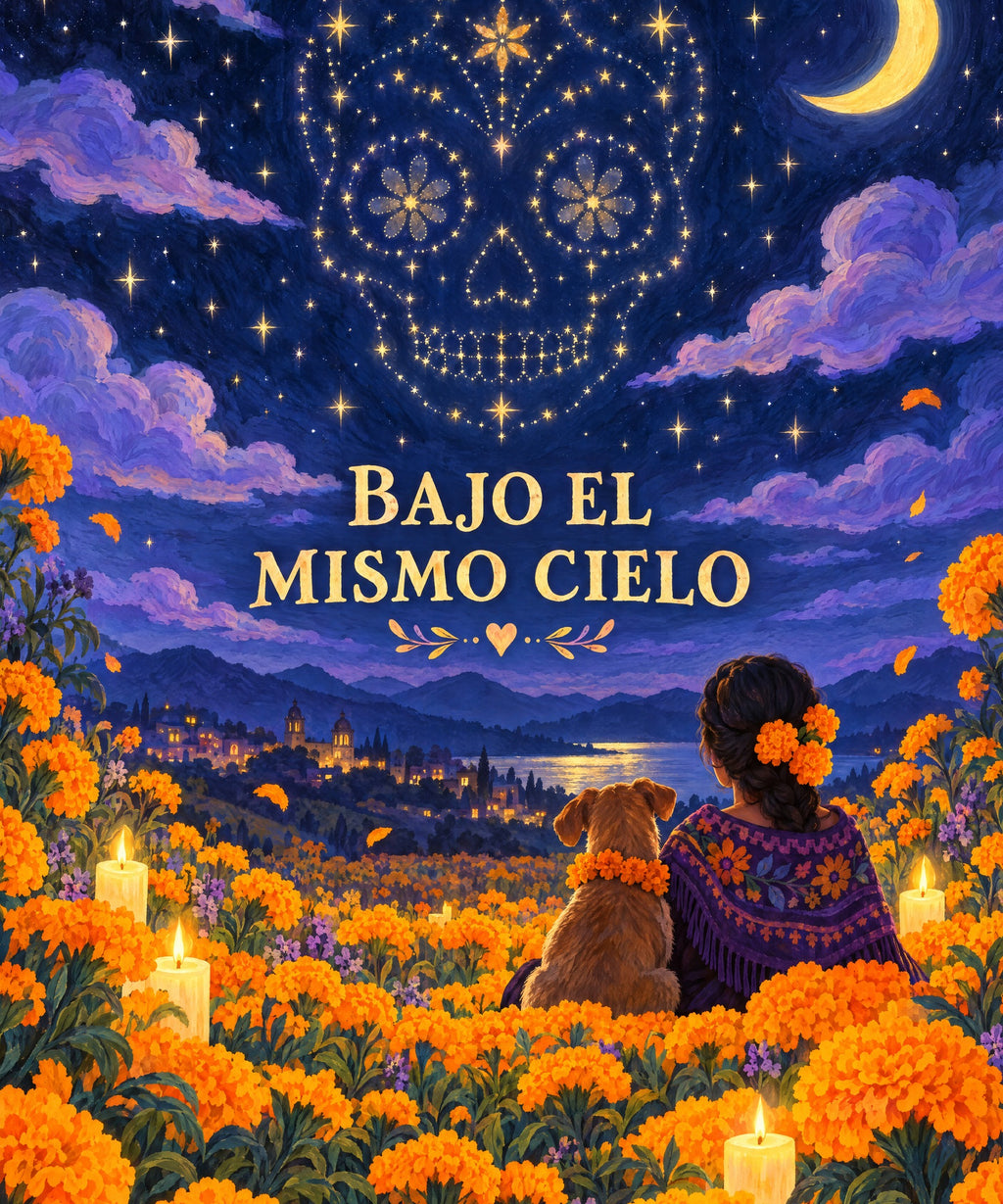 Bajo el Mismo Cielo blanket, full design