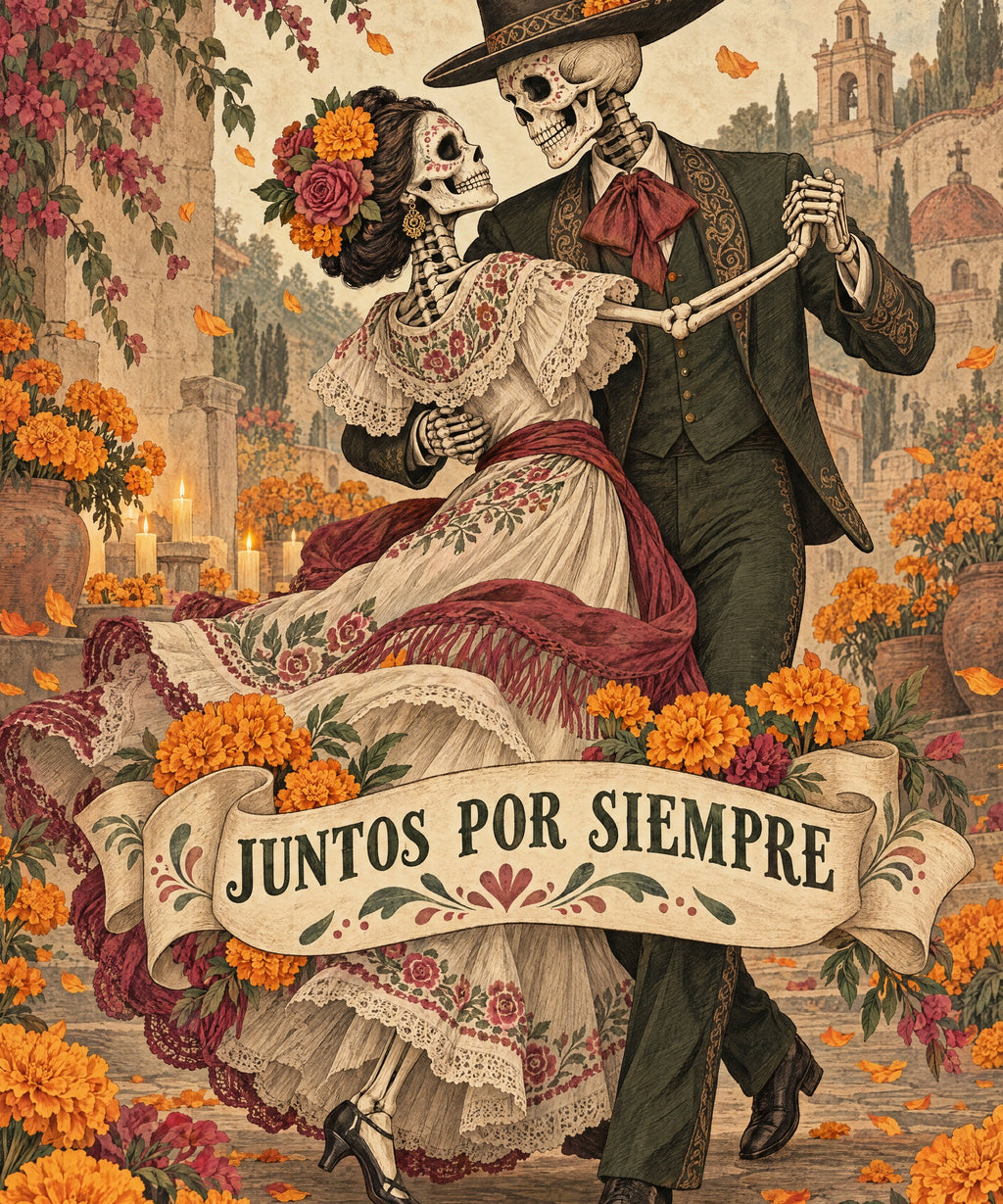 Juntos por Siempre blanket, full design