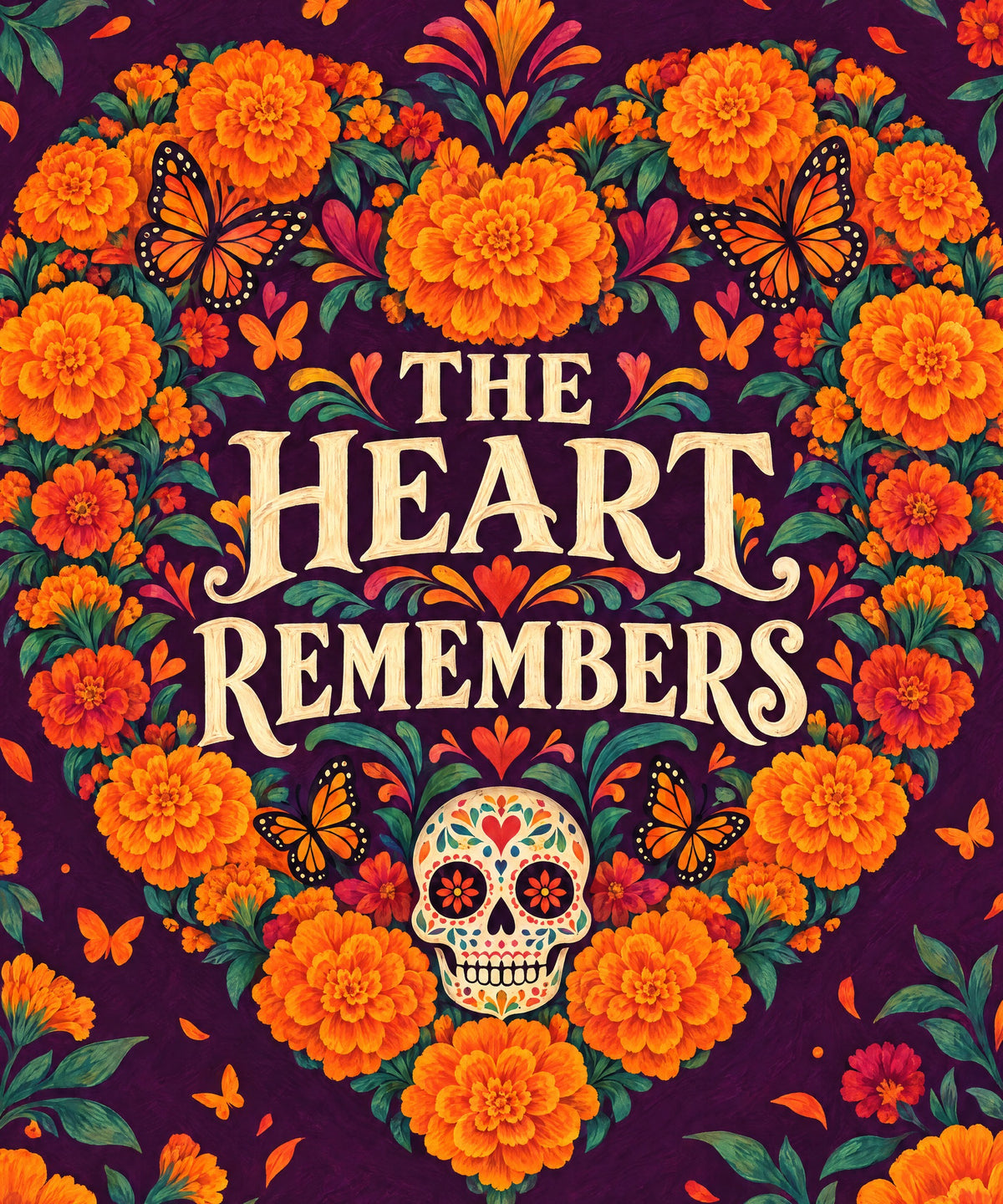 The Heart Remembers blanket, full design