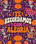 Te Recordamos con Alegría blanket, full design