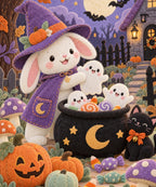 Bunny Magic blanket, full design